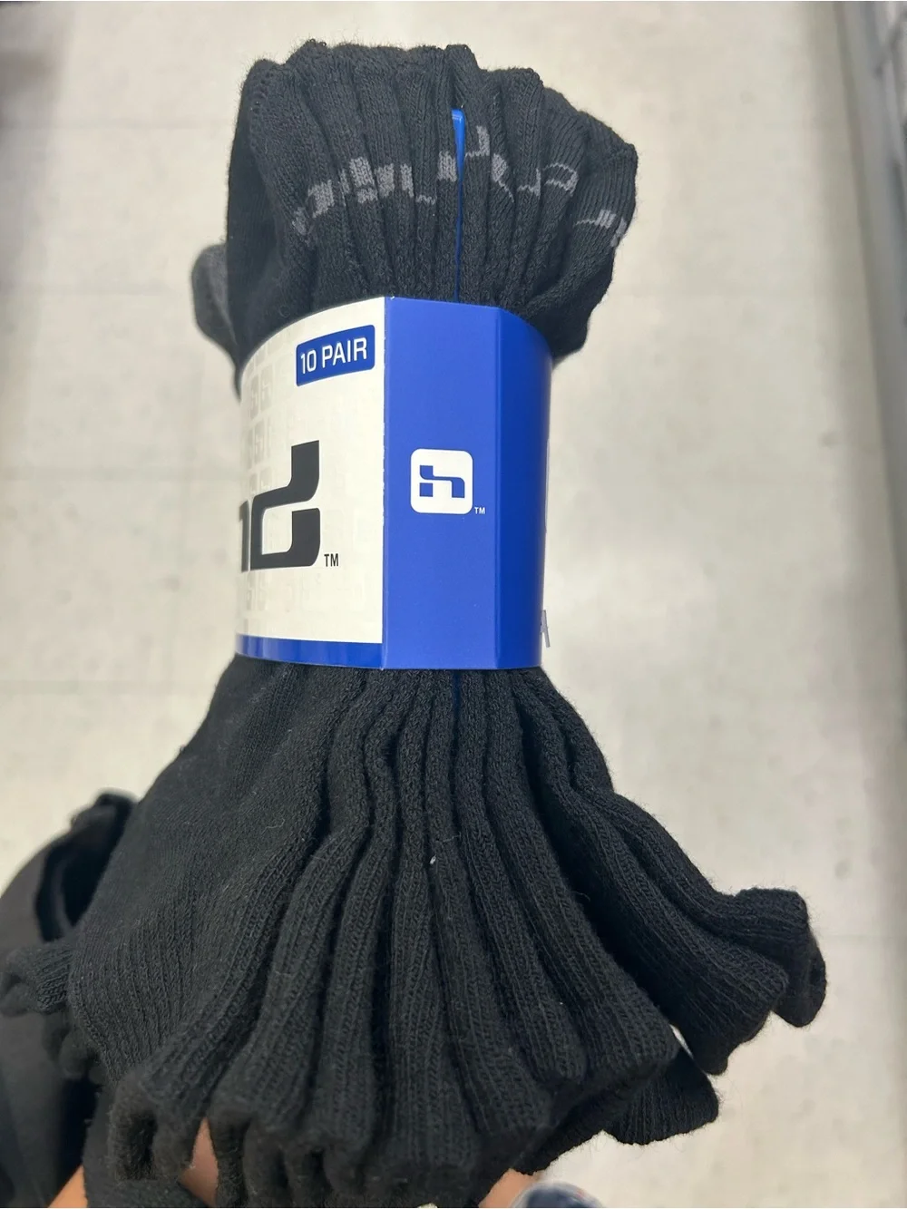Hind Men's Athletic Quarter Socks 10 Pairs